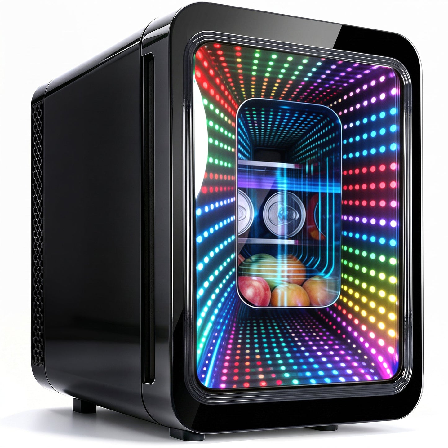 Advwin 20L Mini Fridge with LED Light for Bedroom
