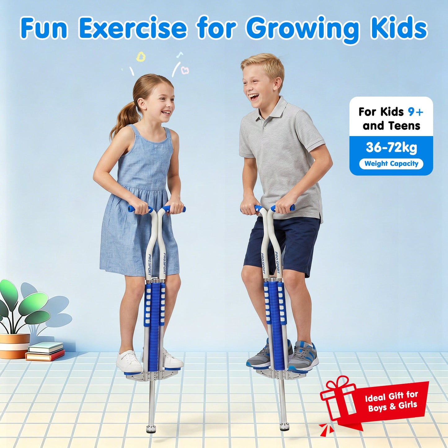 Advwin Pogo Stick for Ages 9+