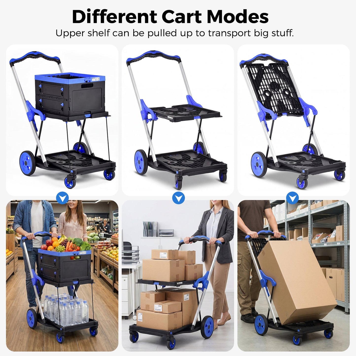 Advwin Multi Use Functional Collapsible Cart