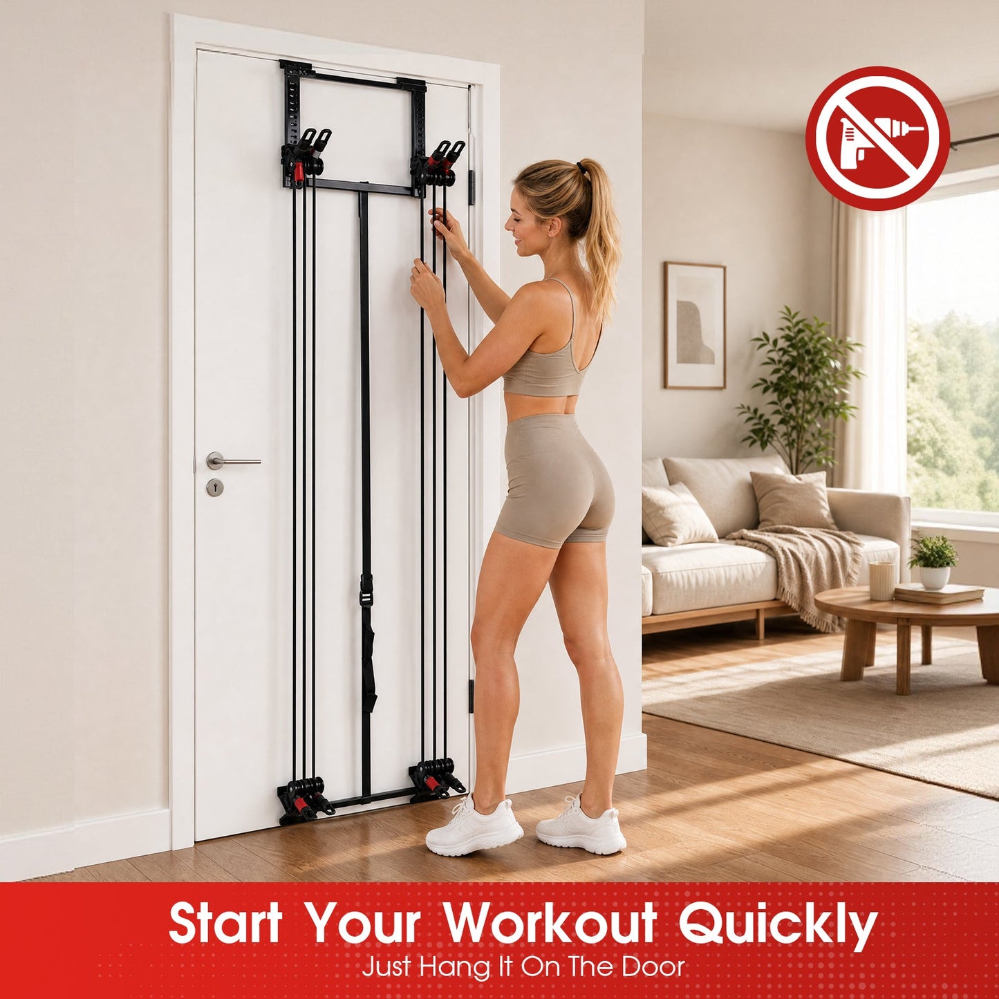 Advwin Portable Door Band Resistance Workout Equipment