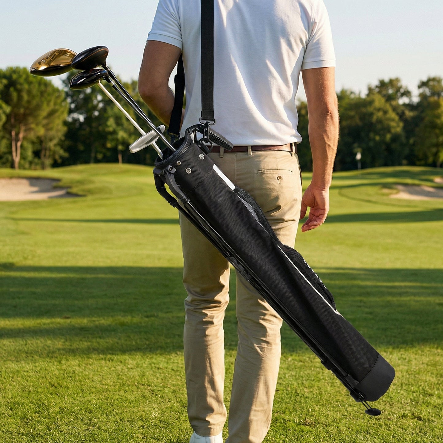 Ultra-Lightweight Golf Stand Bag with Carbon