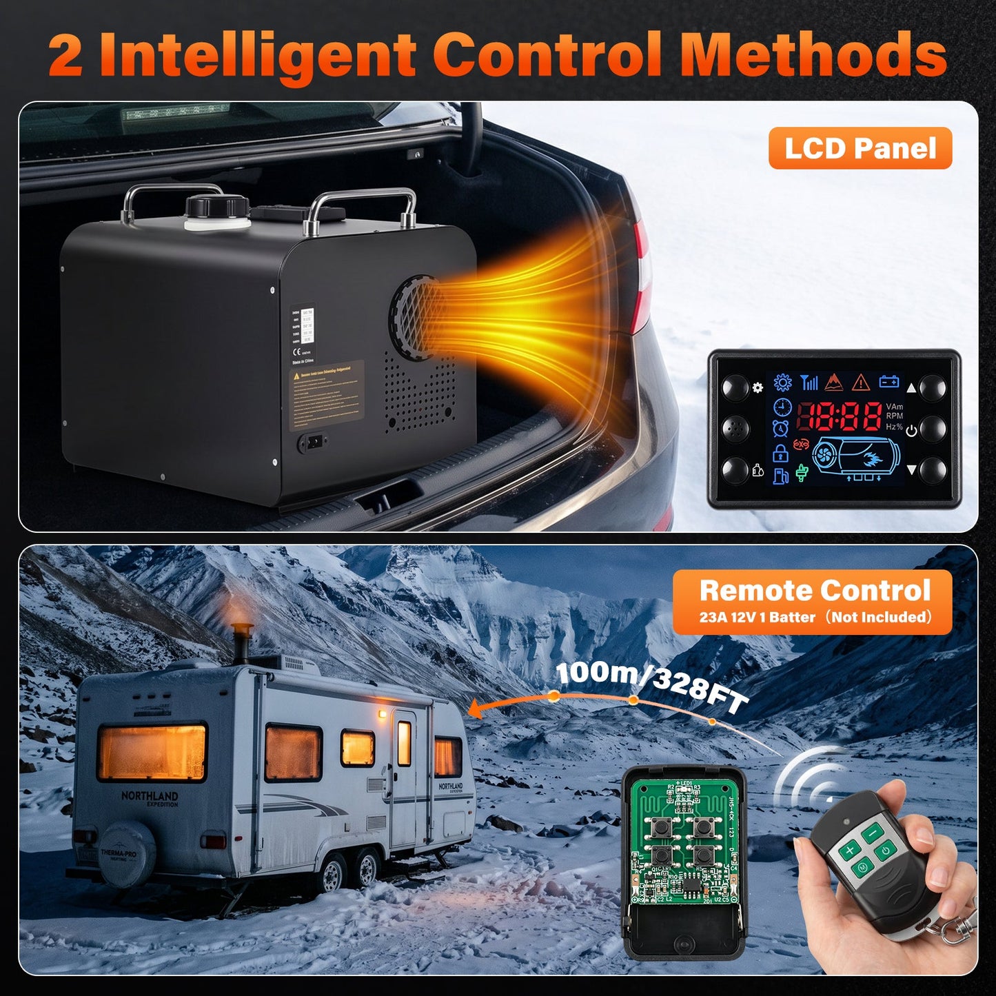 Advwin 8KW Portable All-in-One Diesel Heater