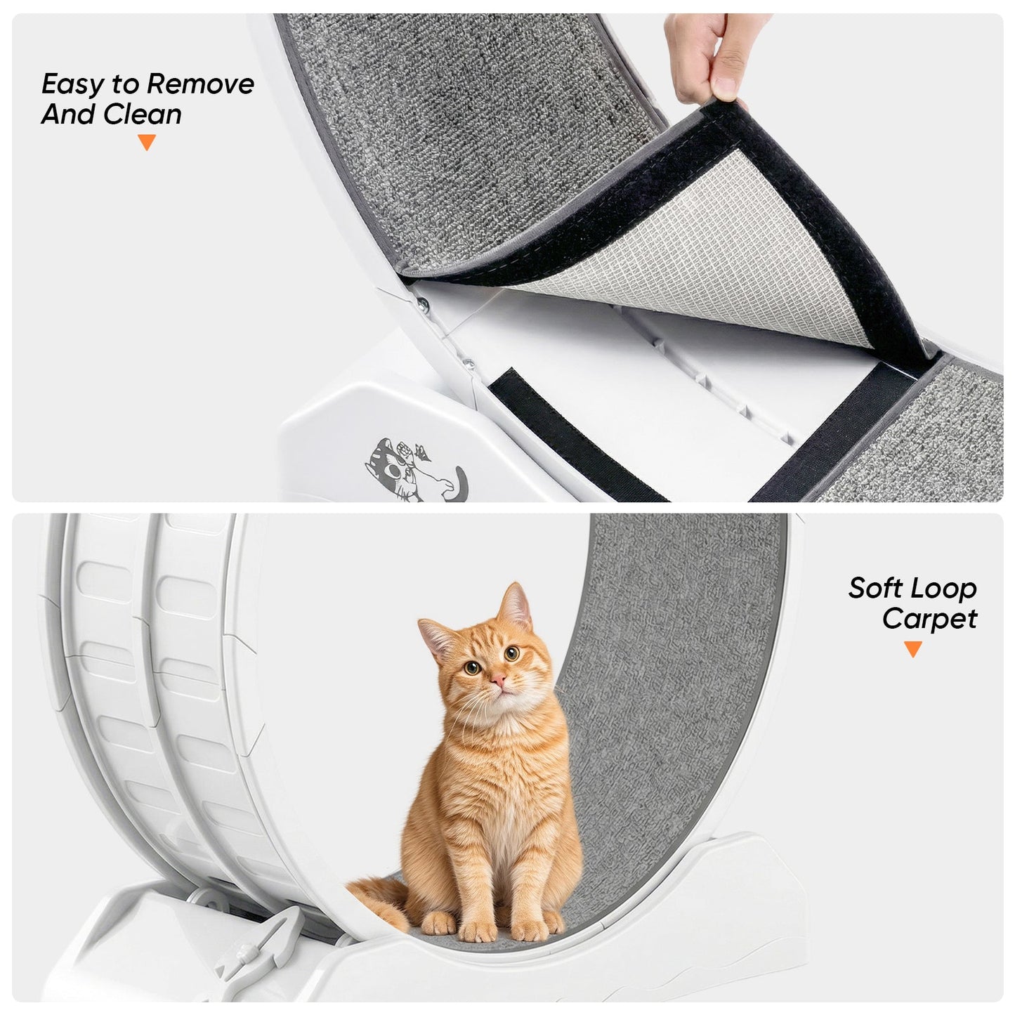 Advwin Cat Exercise Wheel for Running & Training