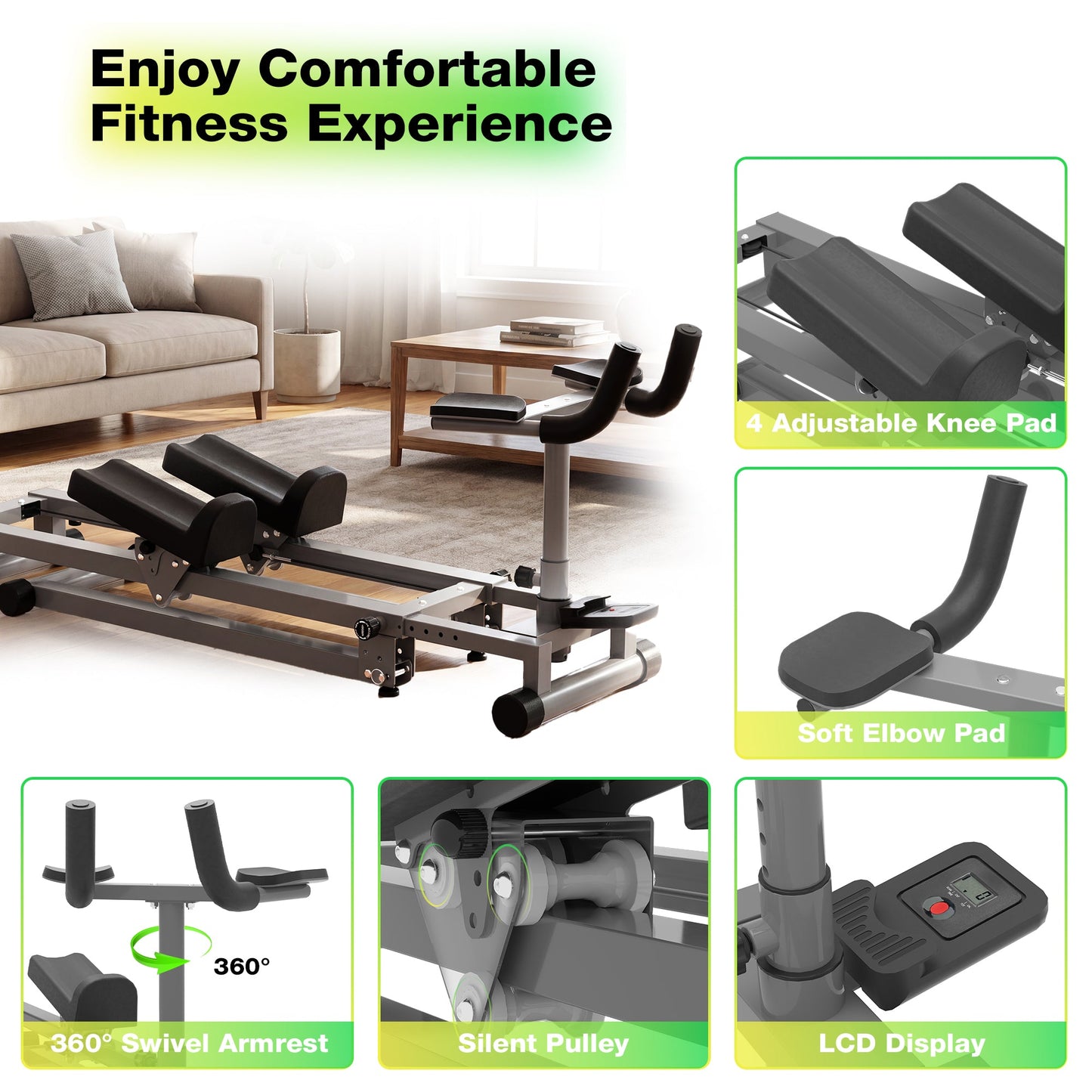 Advwin 3-in-1 Spine Twist Stretcher for Core and Waist