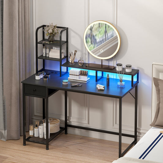 Advwin Reversible LED Gaming Desk