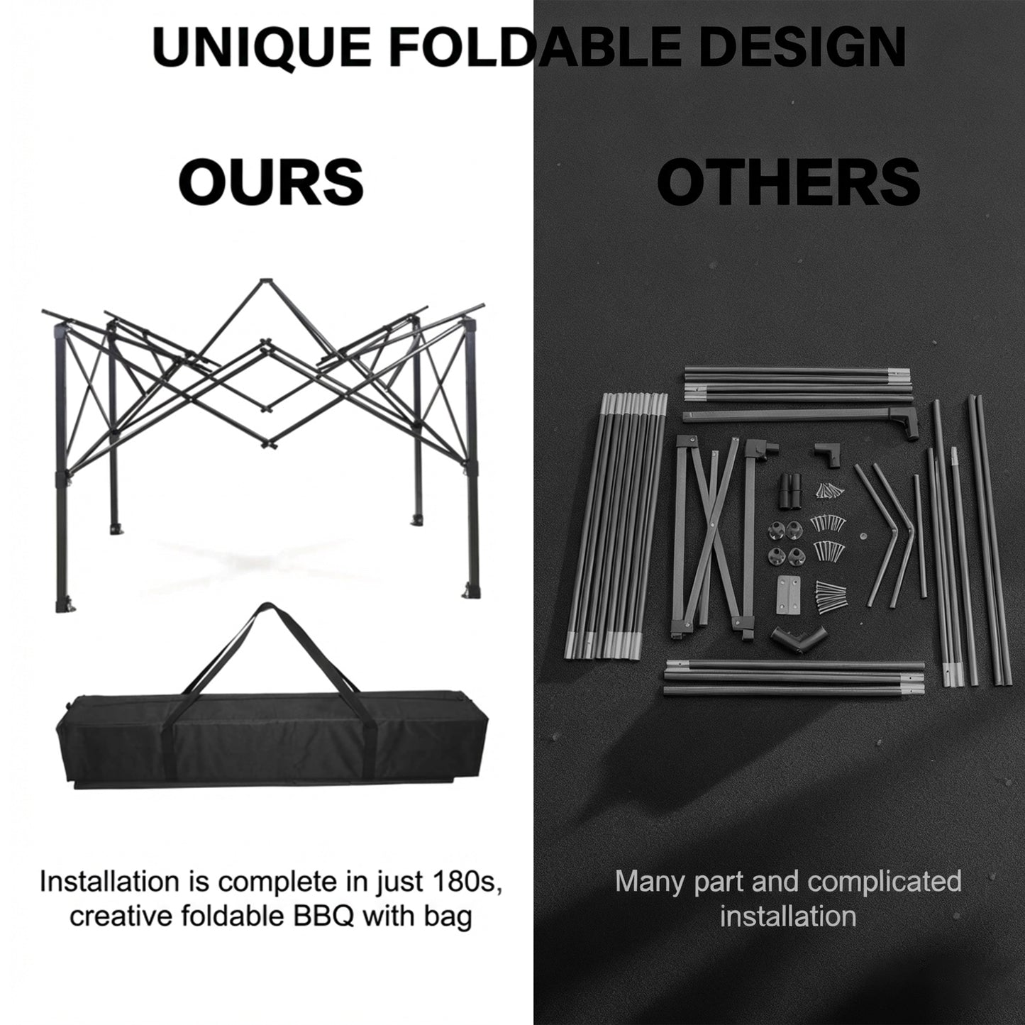 Advwin Outdoor Foldable Patio Canopy Tent