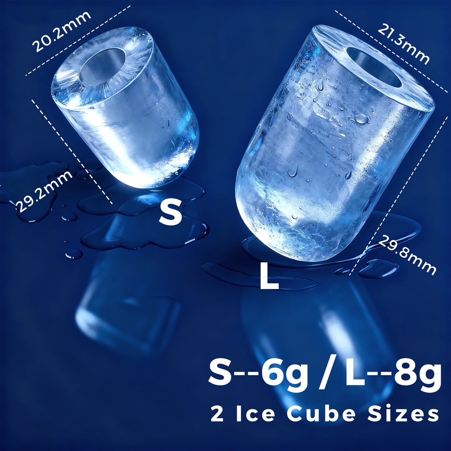 Advwin Countertop 2.2L Commercial Ice Makers Machine