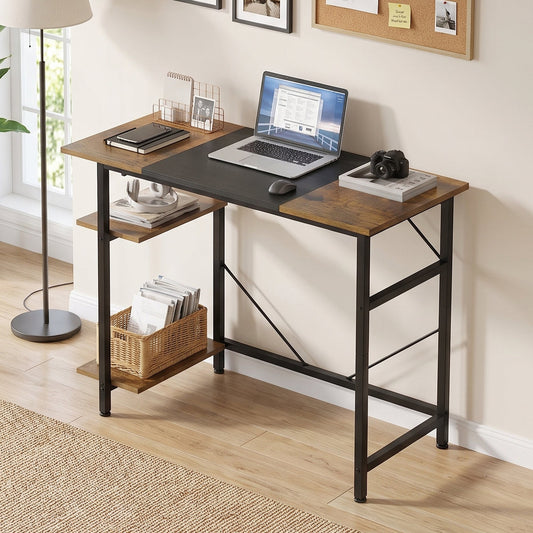 Advwin 90cm Reversible Computer Desk for Home & Office