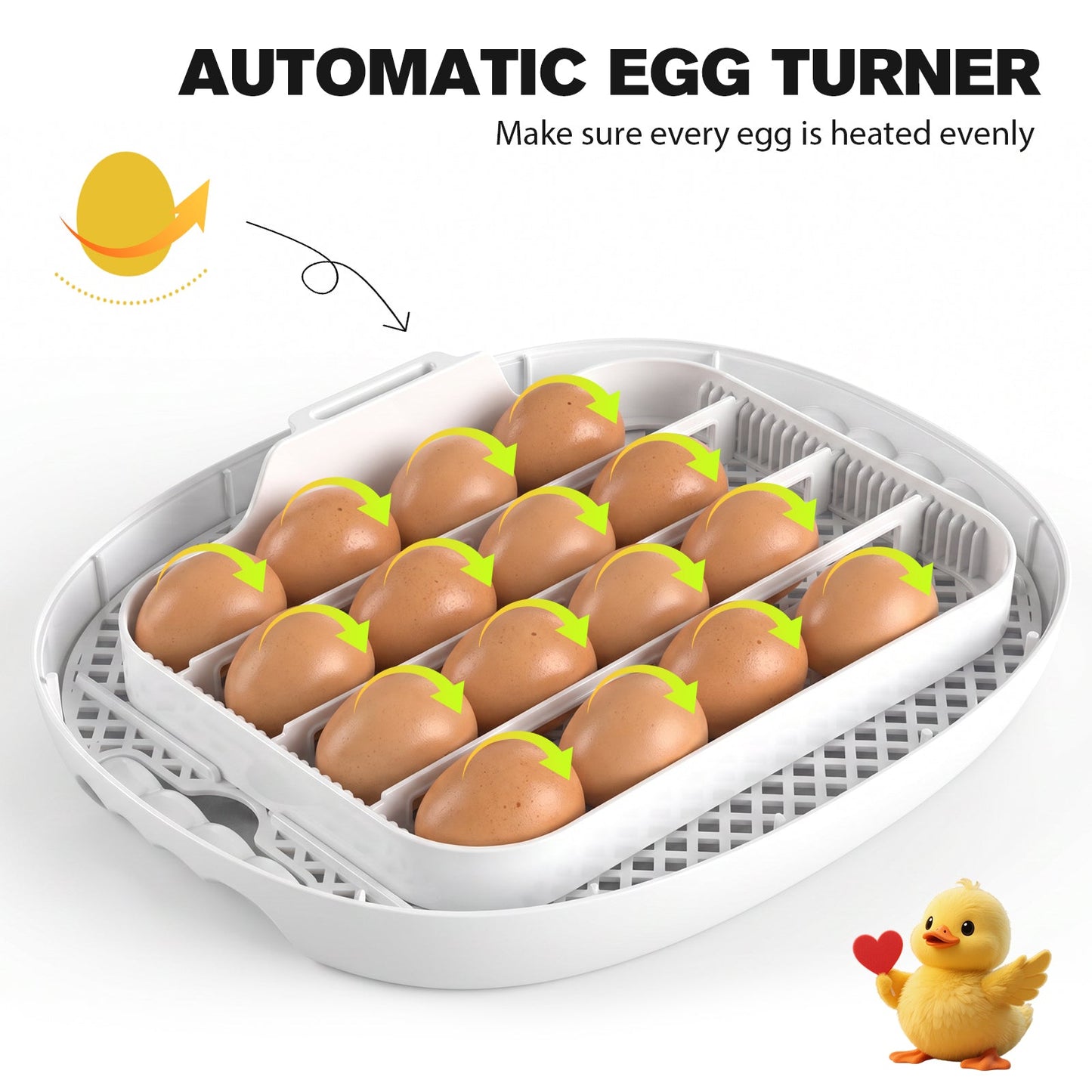 Advwin 16 Eggs Incubators with Auto Water Refill