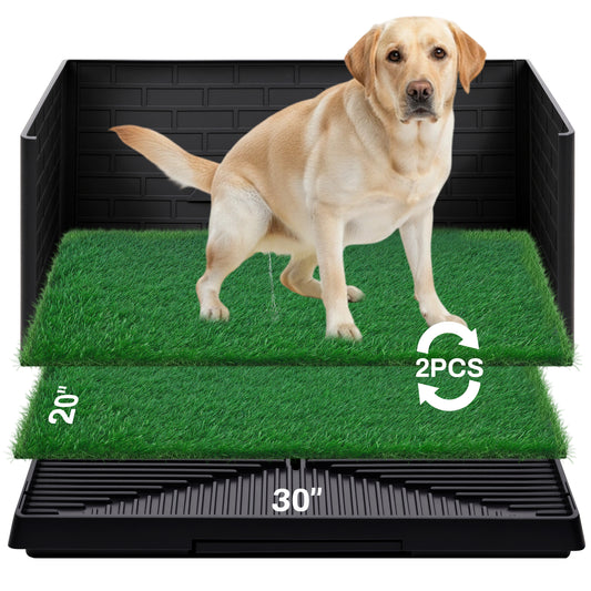 Advwin Dog Potty with Pee Baffle 76cm x 50cm
