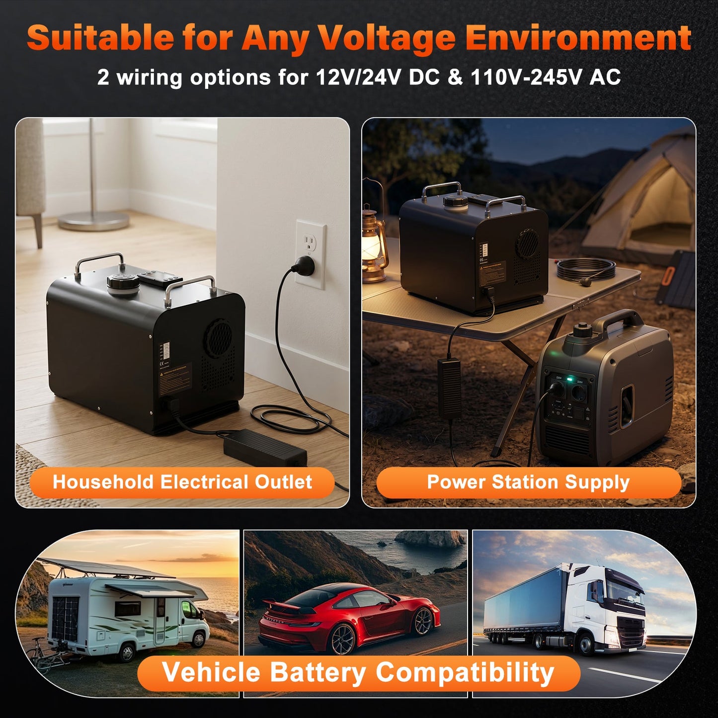 Advwin 8KW Portable All-in-One Diesel Heater
