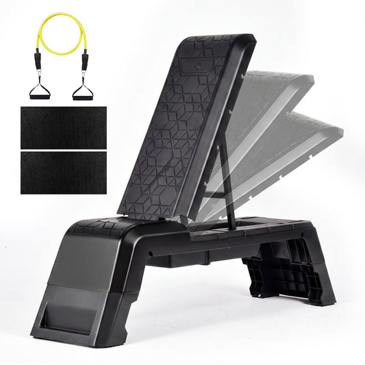 Advwin Adjustable Aerobic Step Workout Bench
