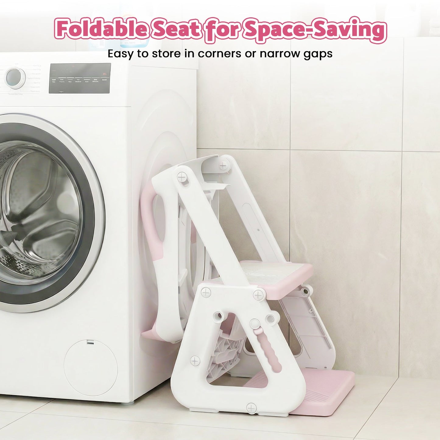 Advwin Foldable 2-in-1 Toddler Potty Training Seat
