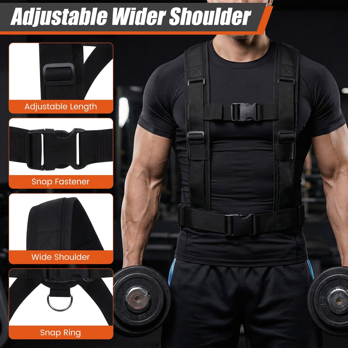 Advwin Weight Sled with Dual Posts for Strength Training