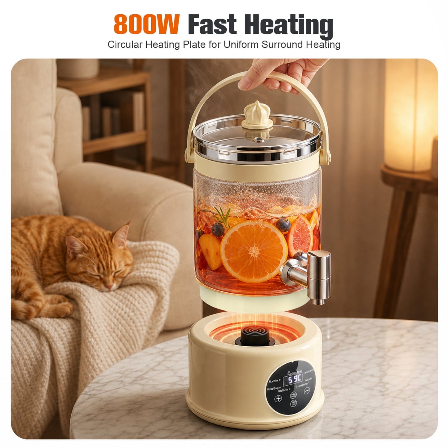 Advwin 3L Electric Kettle Hot Water Dispenser