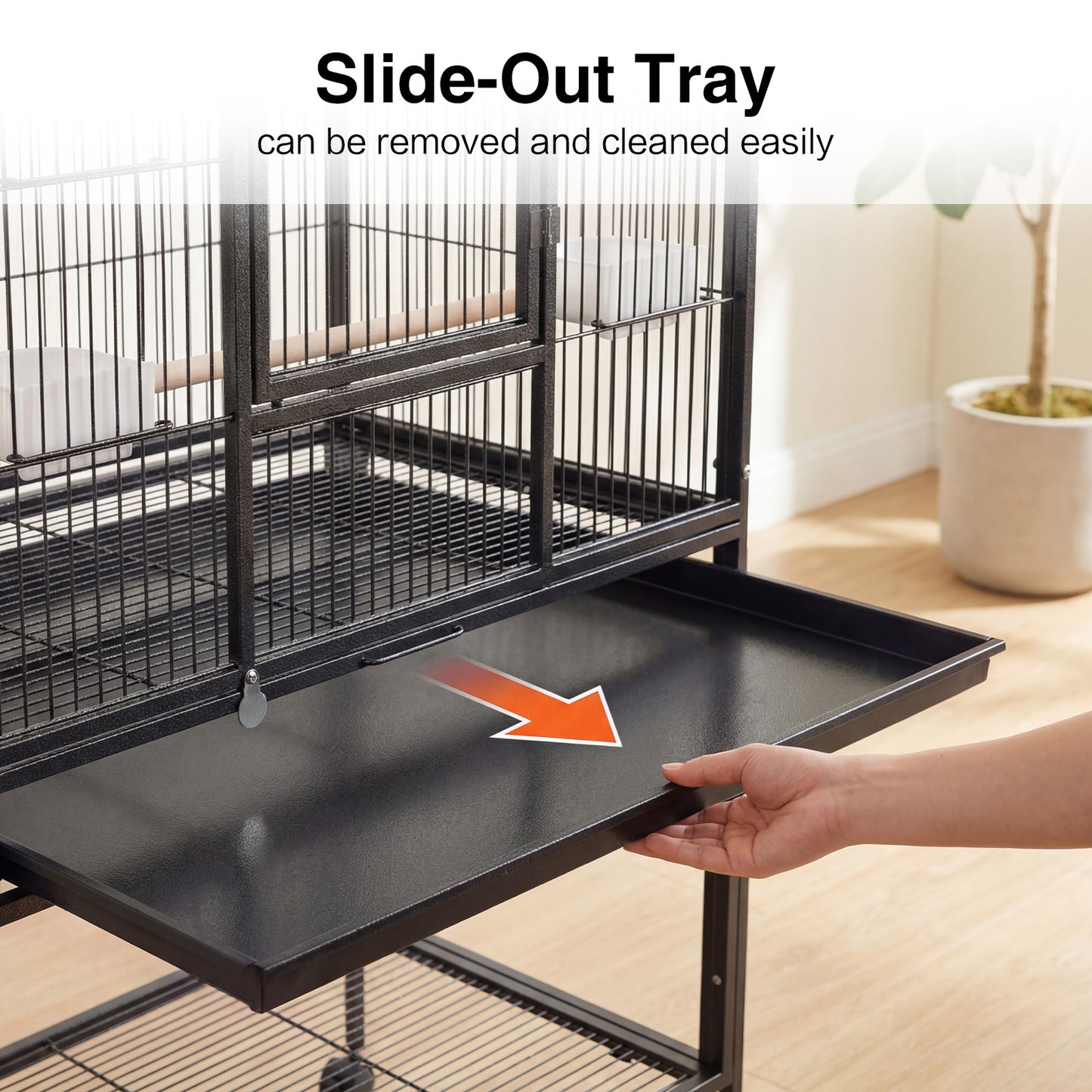 Advwin Bird Cage 2 Perches Large Aviary