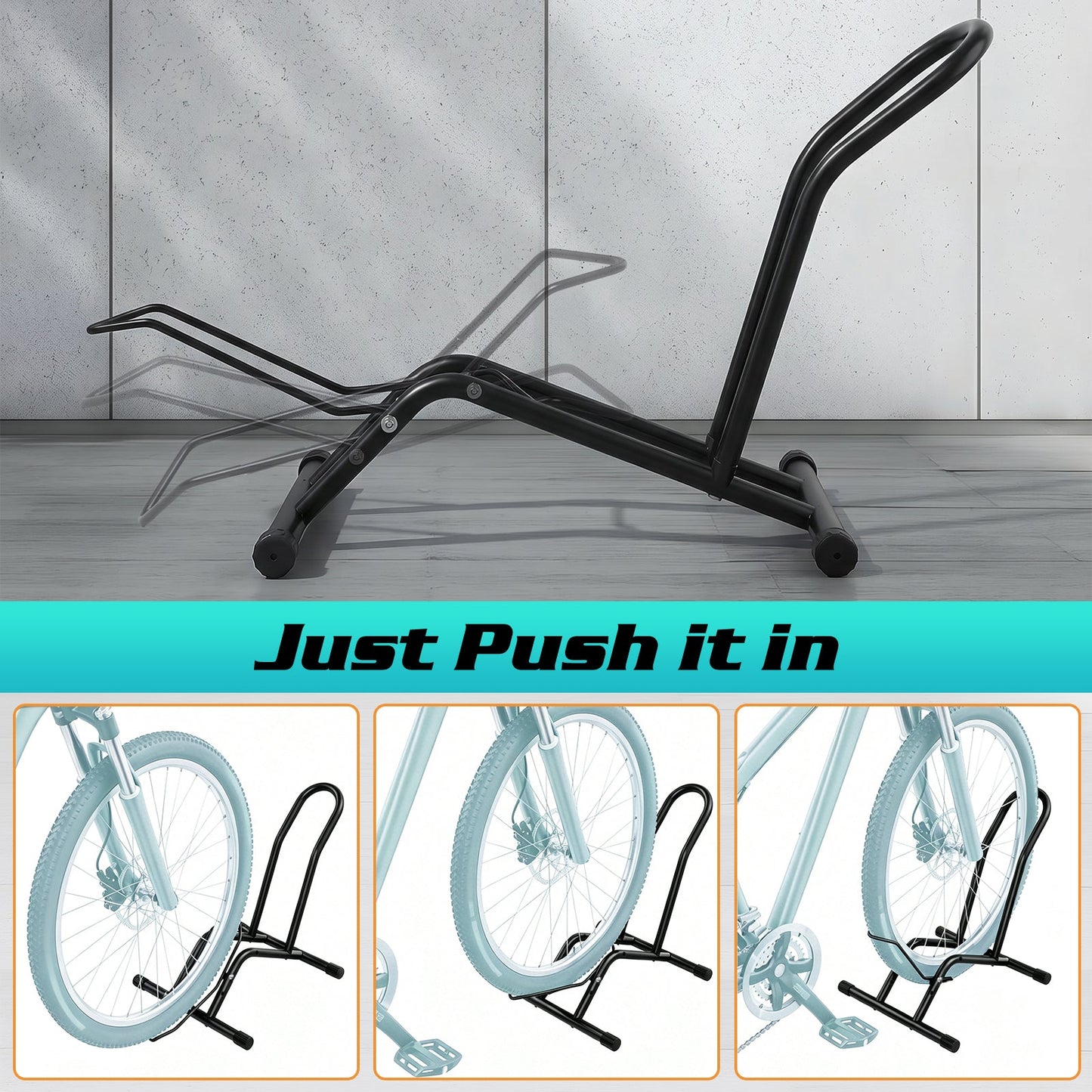 Advwin Bike Floor Stand for 20"-29" Wheels