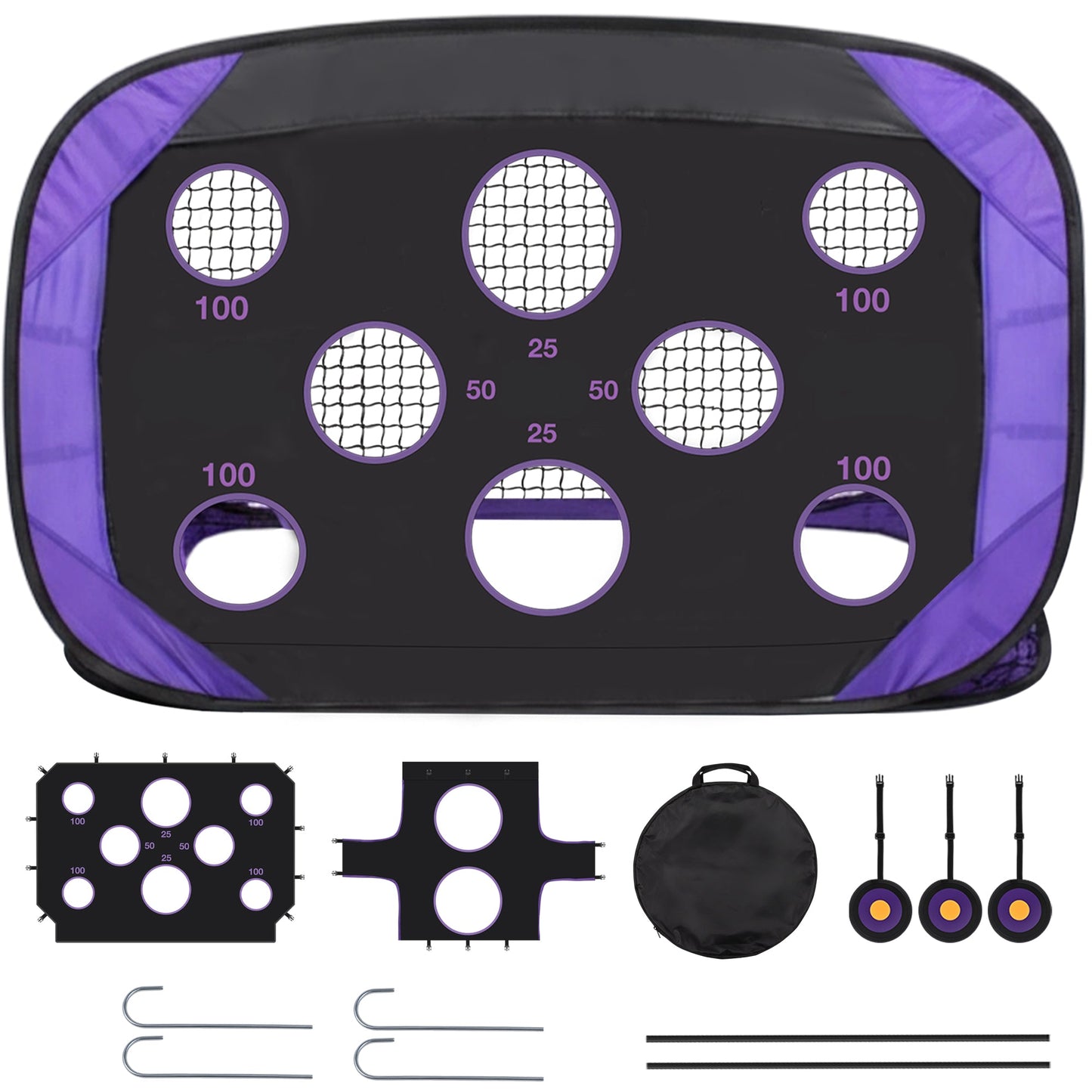 Advwin Pop-Up 2-in-1 Football Goal