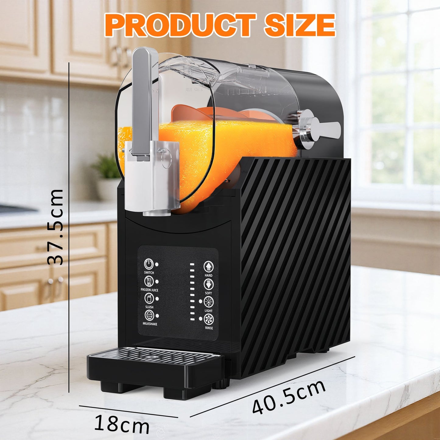 Advwin Slushie Machine 2.5l Ice Shaver Machine