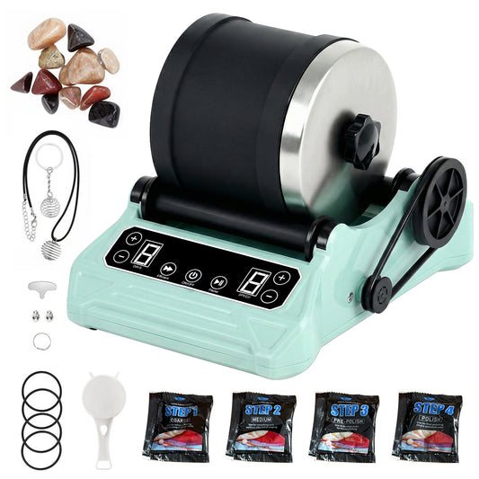 Advwin Electric Rock Tumbler Kit with 9 Speed & Timer