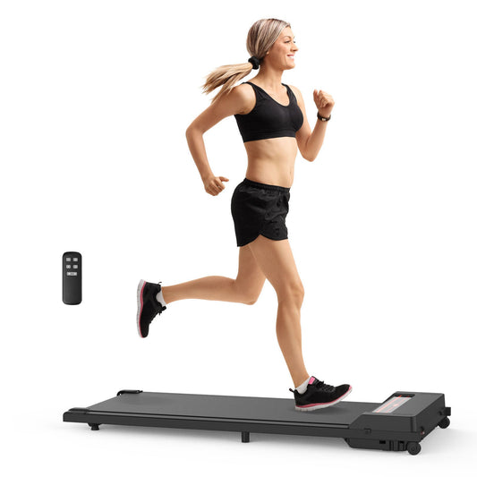 Advwin Walking Pad Treadmill Fitness Black