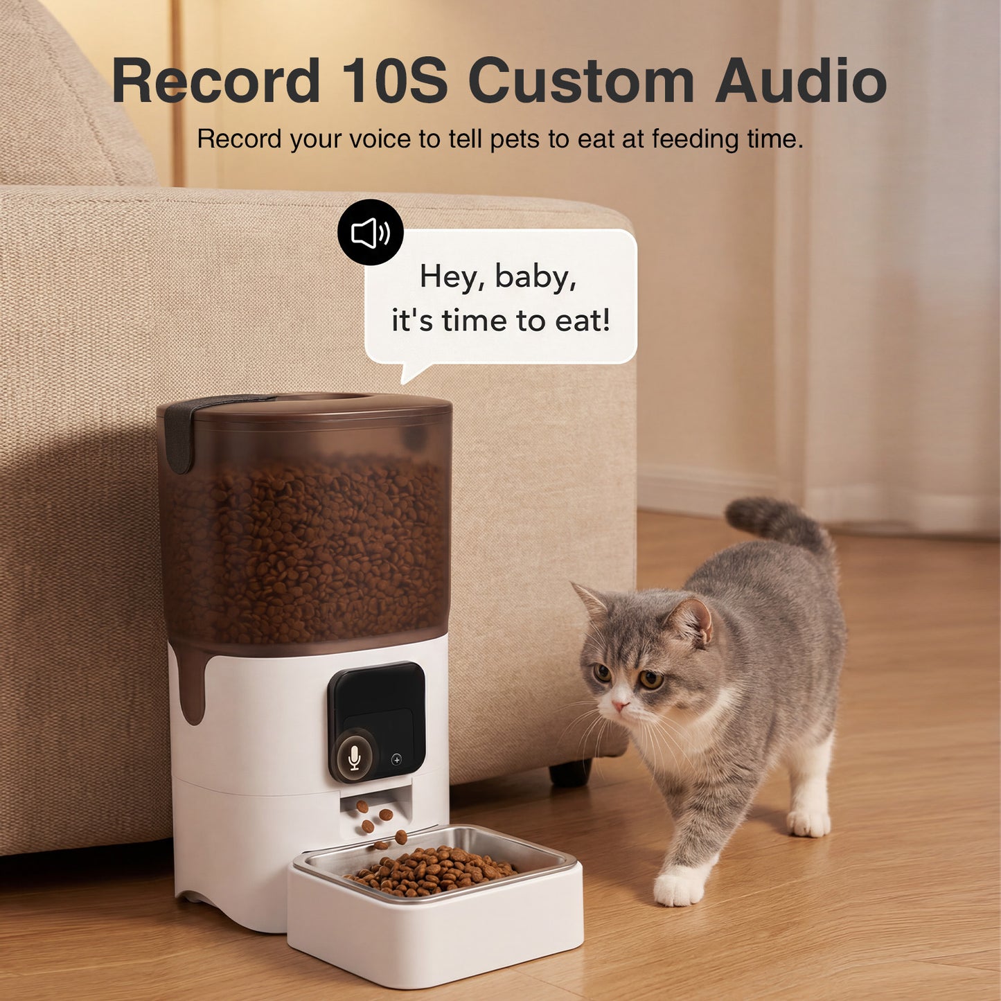 Advwin 6L Automatic Pet Feeder 5G WiFi