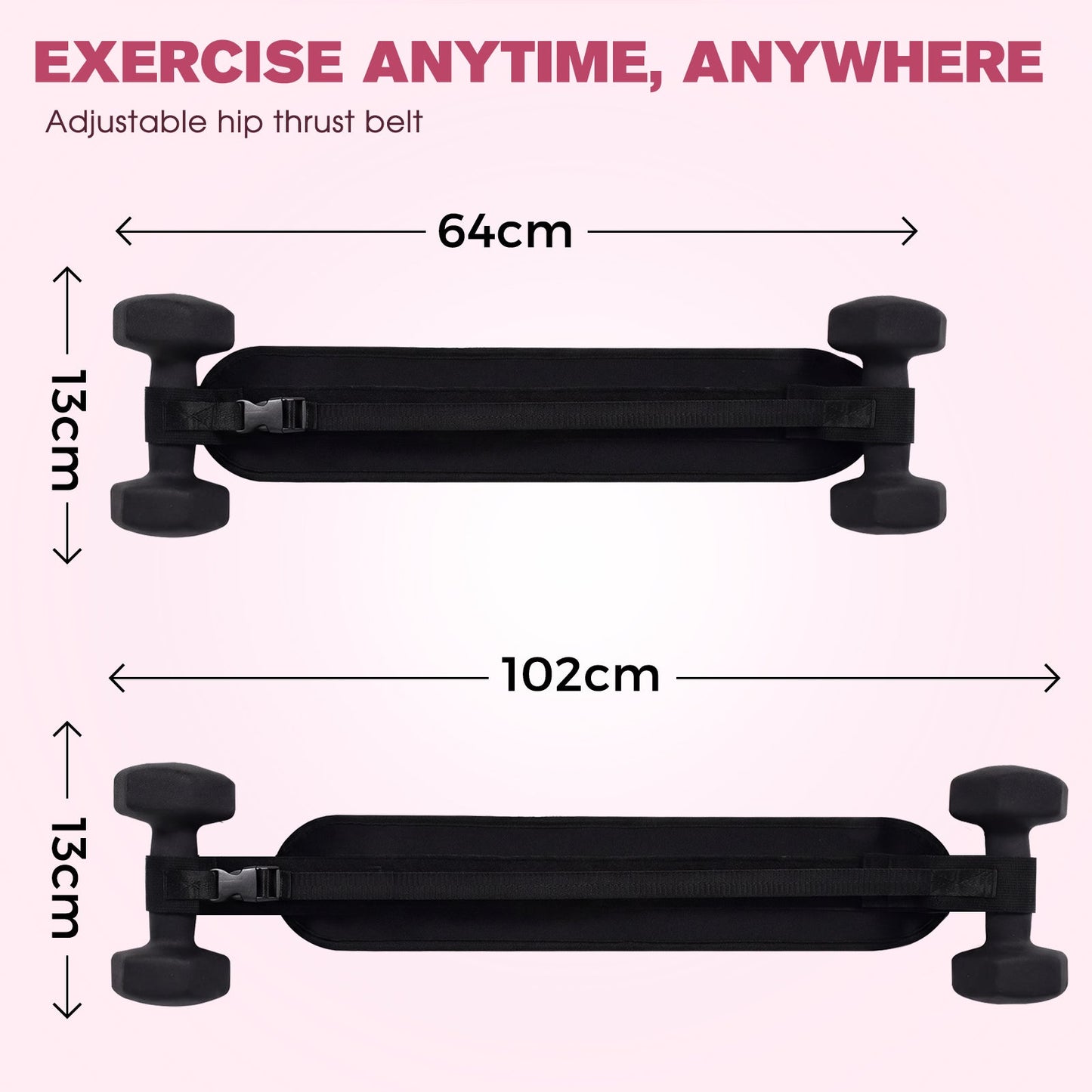 Advwin Hip Thrust Belt for Dumbbells and Kettlebells