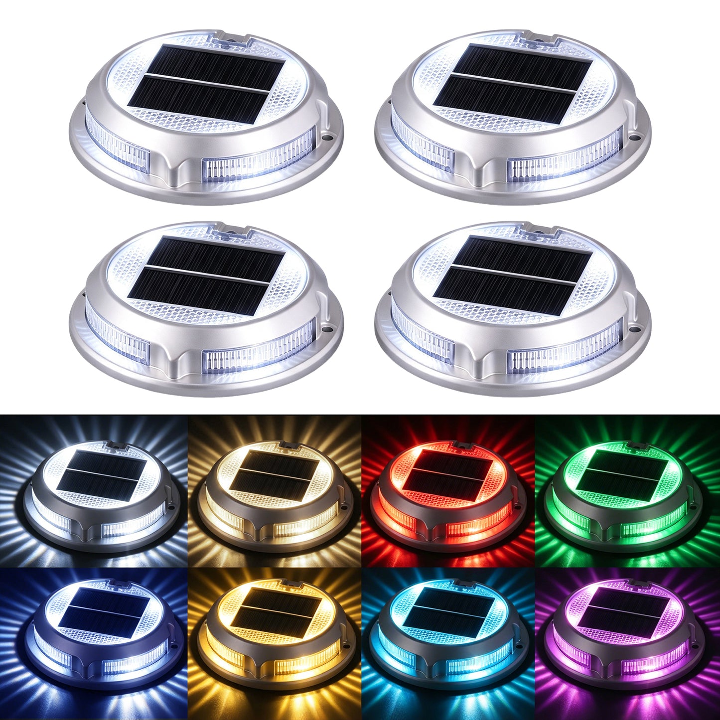 Advwin Solar Deck Lights 4 Pack