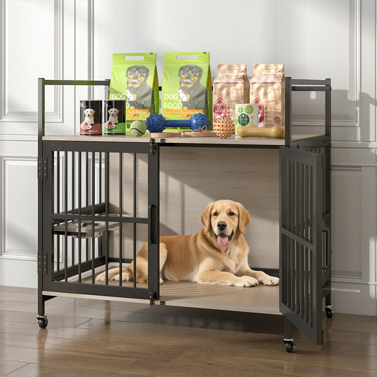 Advwin Furniture Style Large Dog Crate