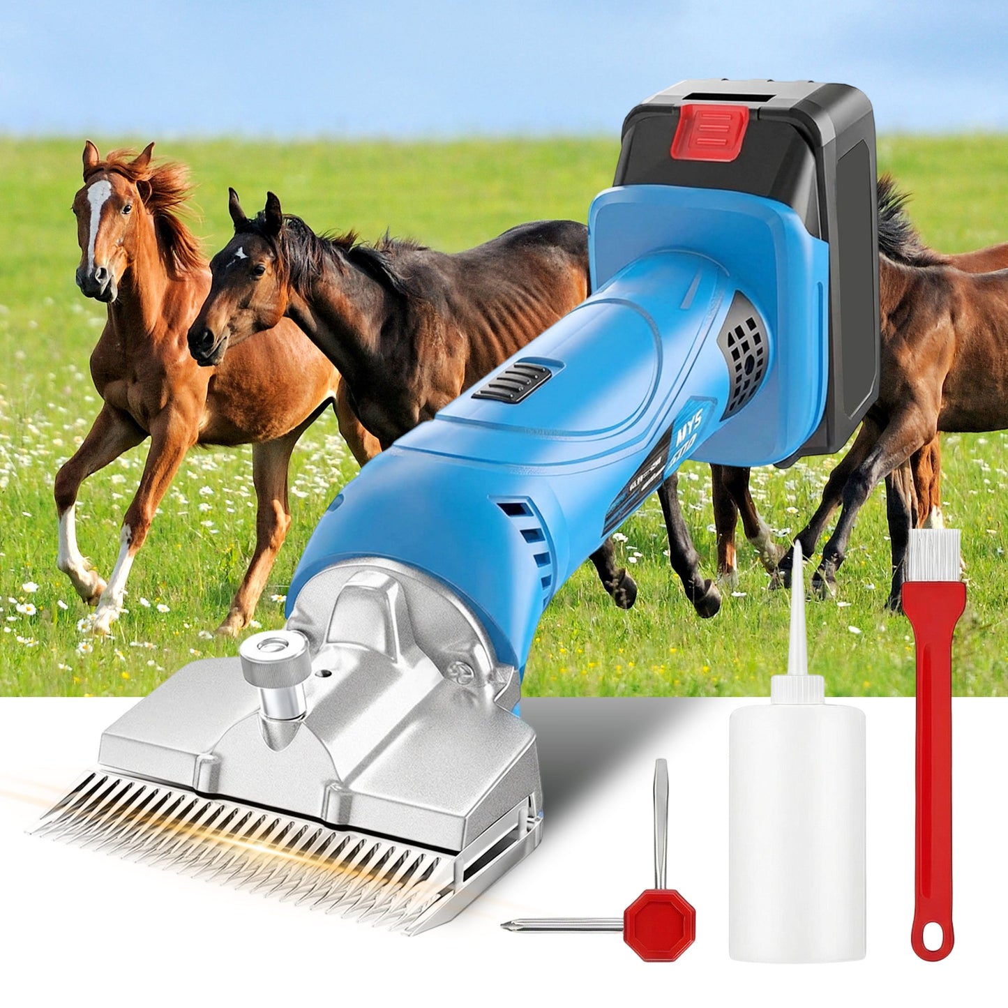 Advwin Cordless Horse Clippers 500W