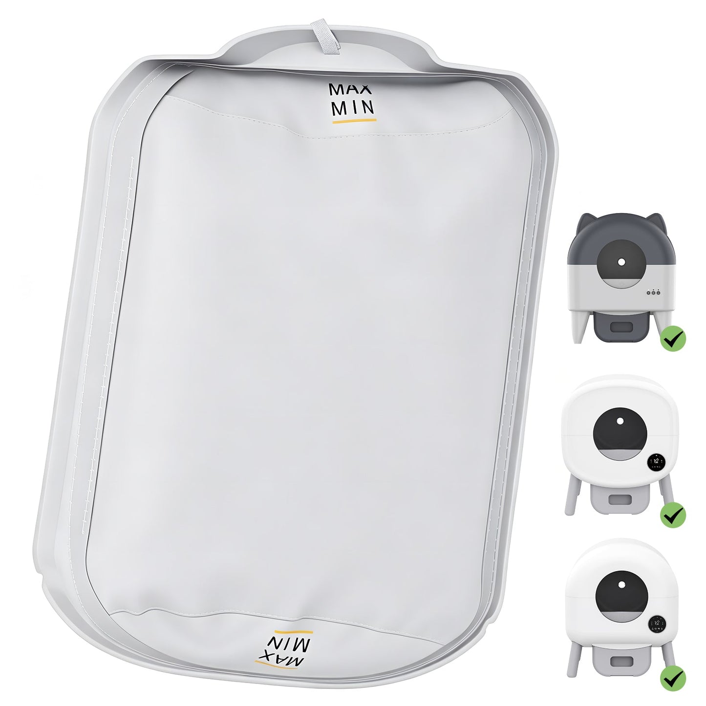 Automatic Cat Litter Box Replacement Liner Tray