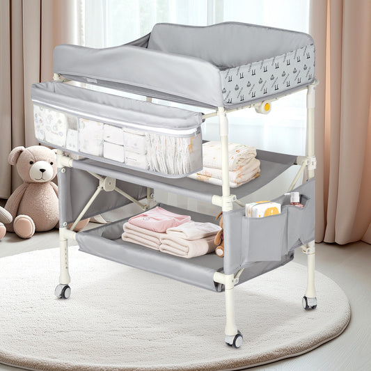 Advwin Portable Baby Changing Table with Adjustable Height