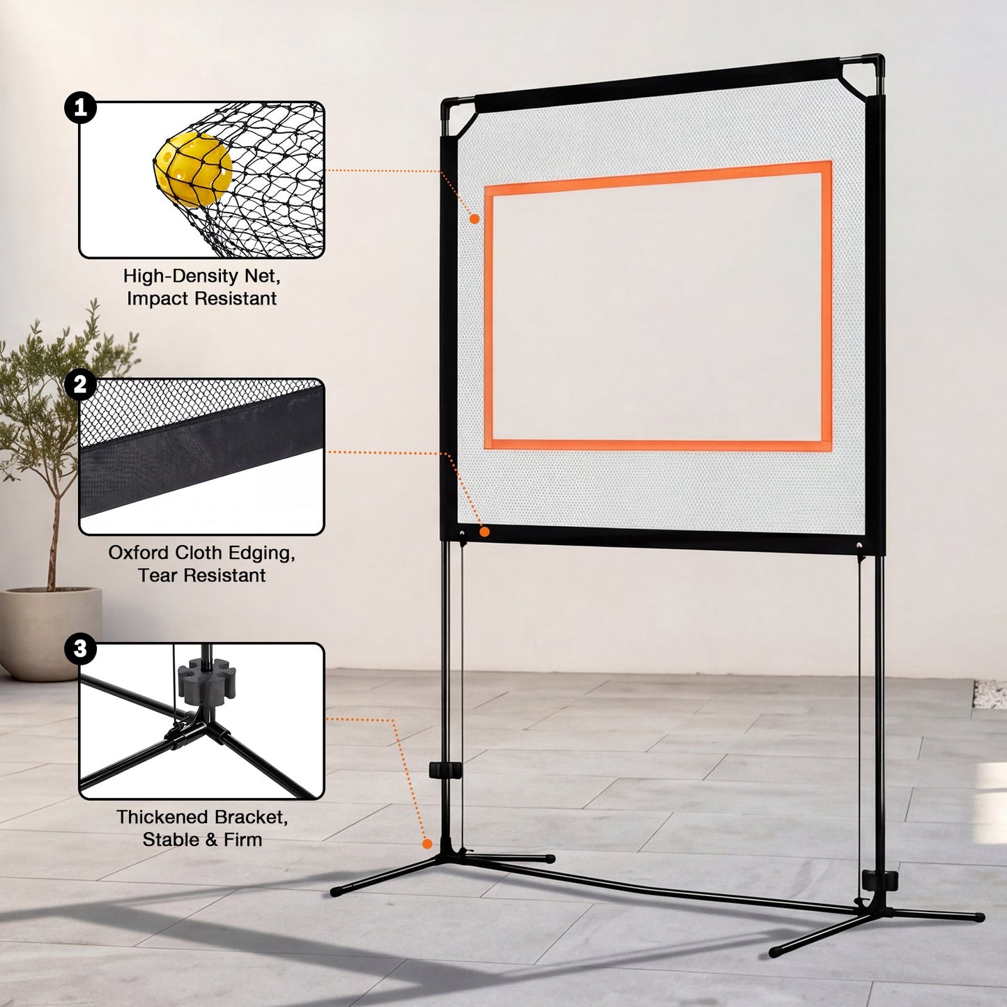 Advwin Badminton Pickleball Net Set
