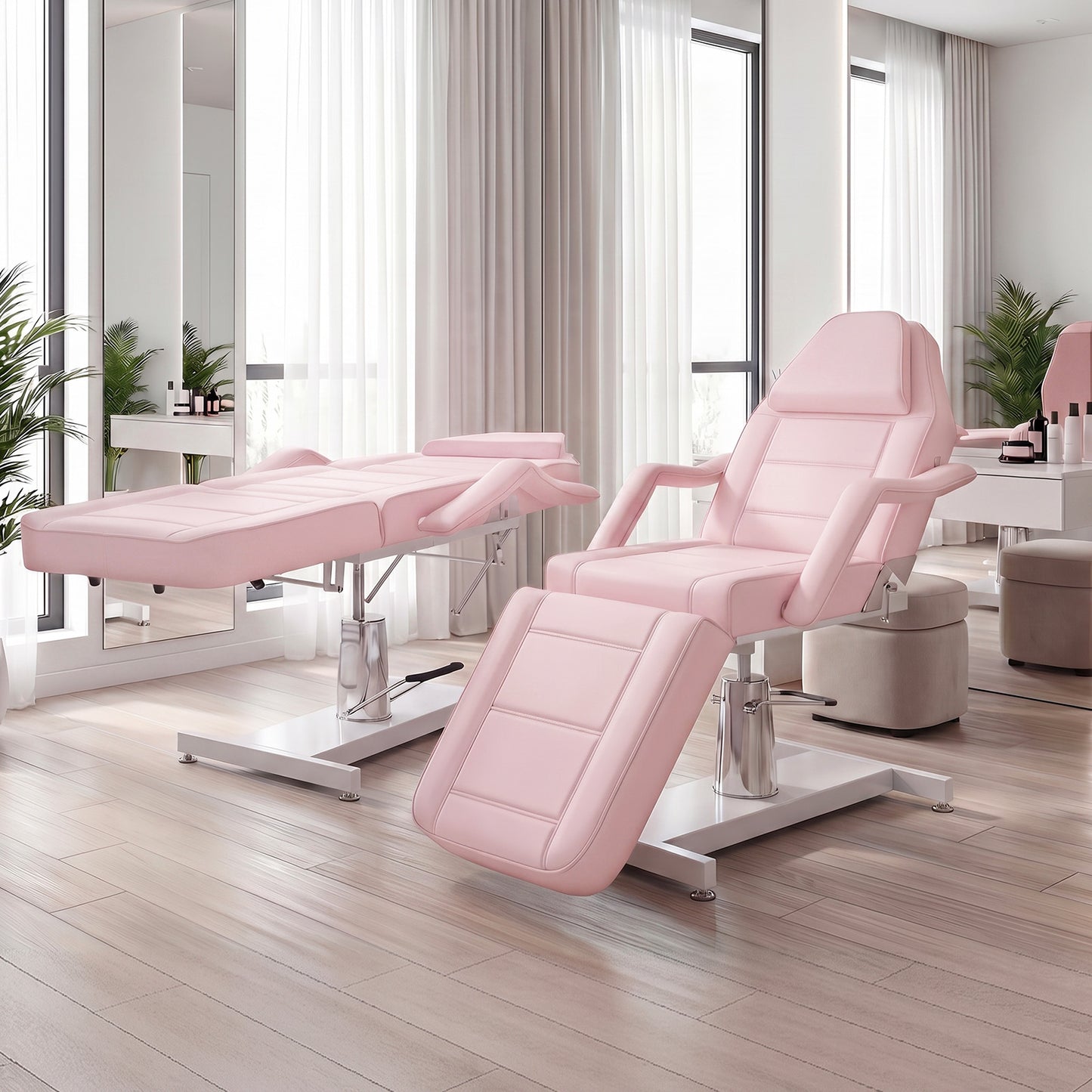 Advwin Hydraulic Adjustable Facial Bed Chair Multi-Purpose