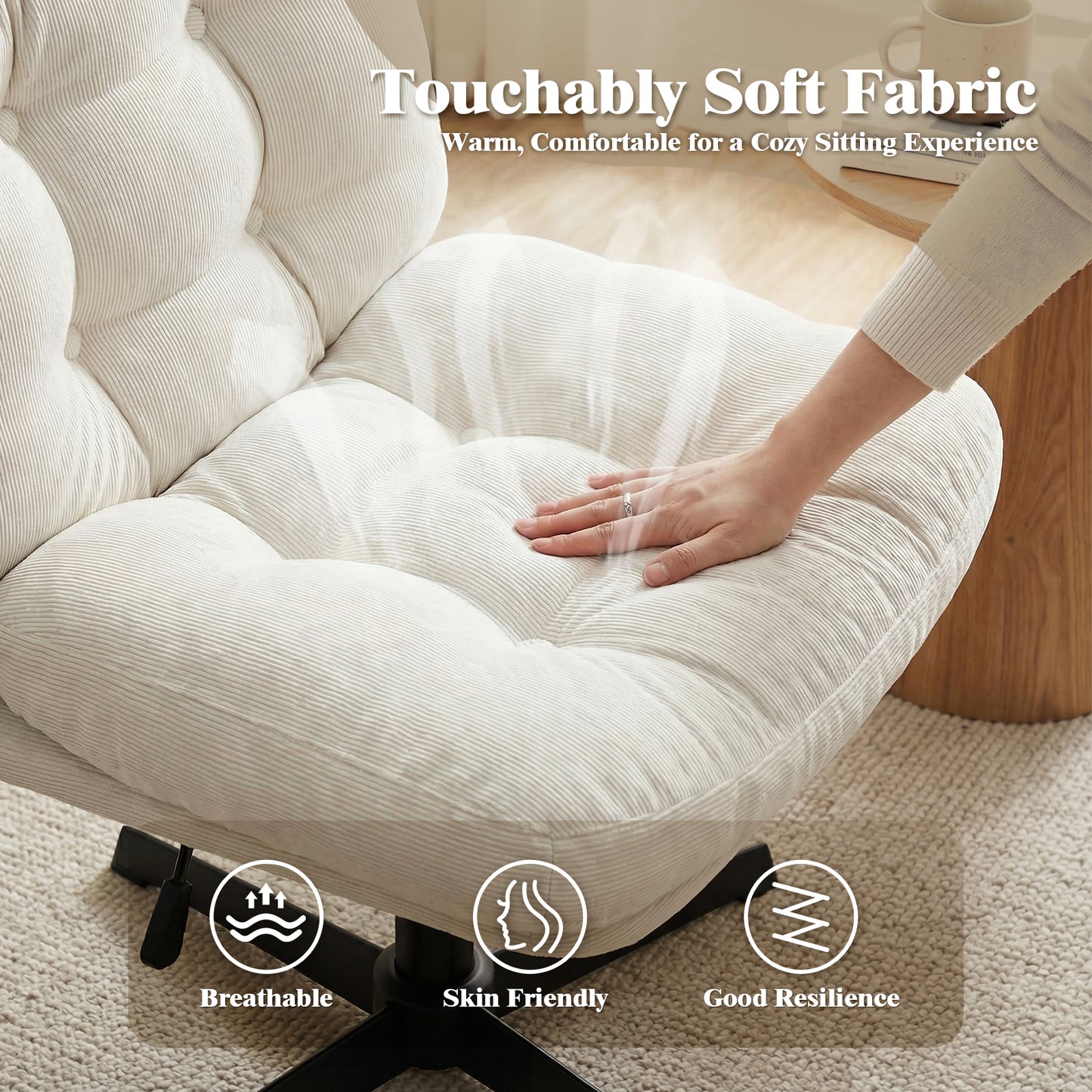 Advwin Ergonomic Cross Legged Chair