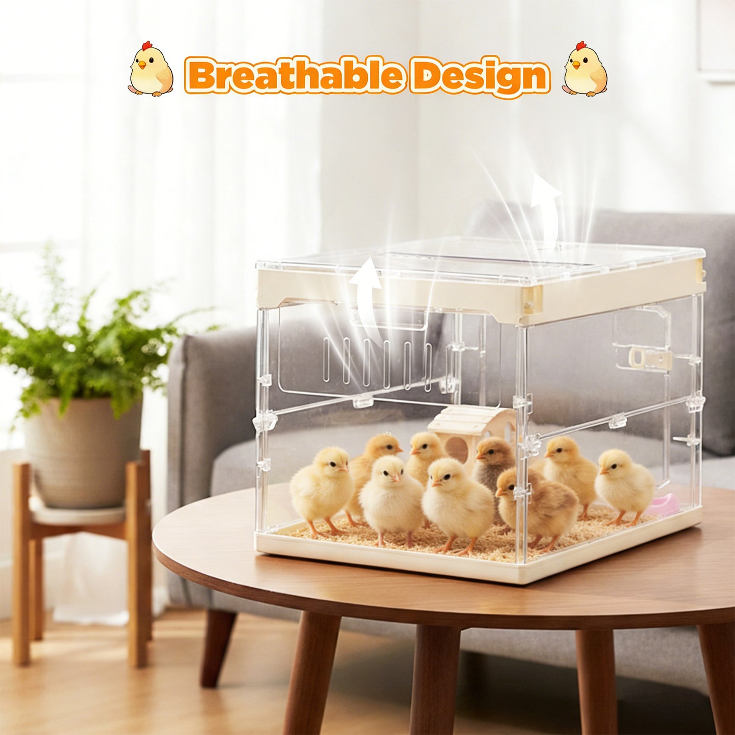 Advwin Foldable Hamster Cages with Side Door