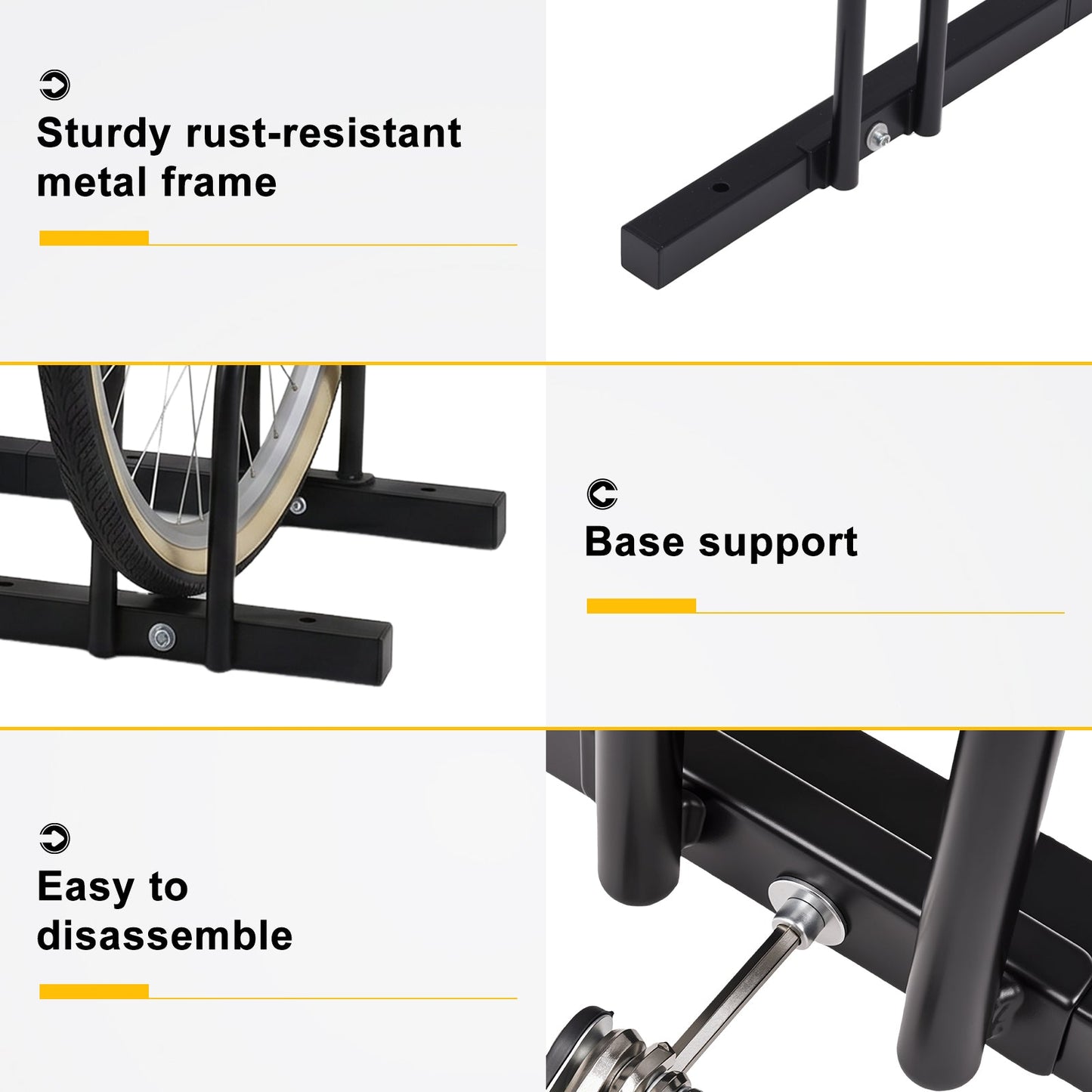 Advwin 4 Bike Floor Stand for 20-29" Bikes