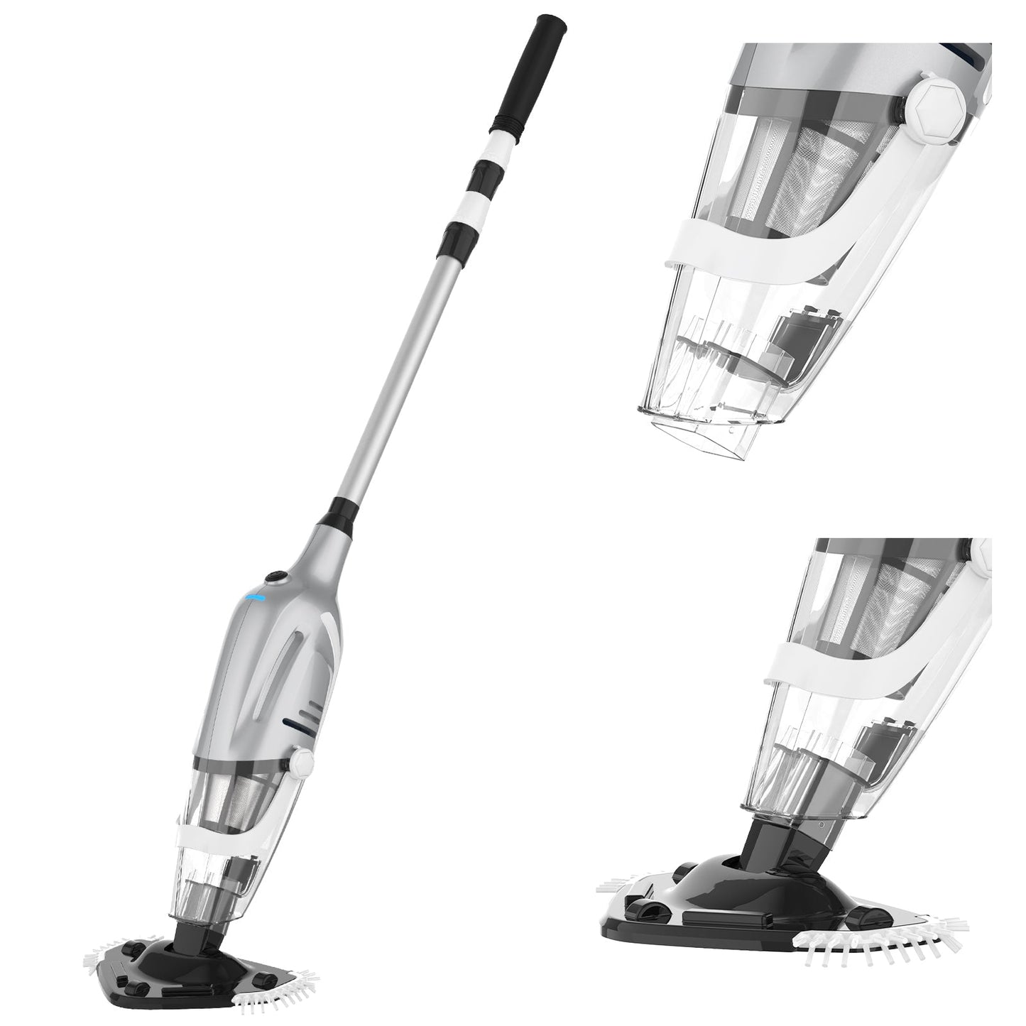 Advwin Cordless Pool Vacuum with Telescopic Pole