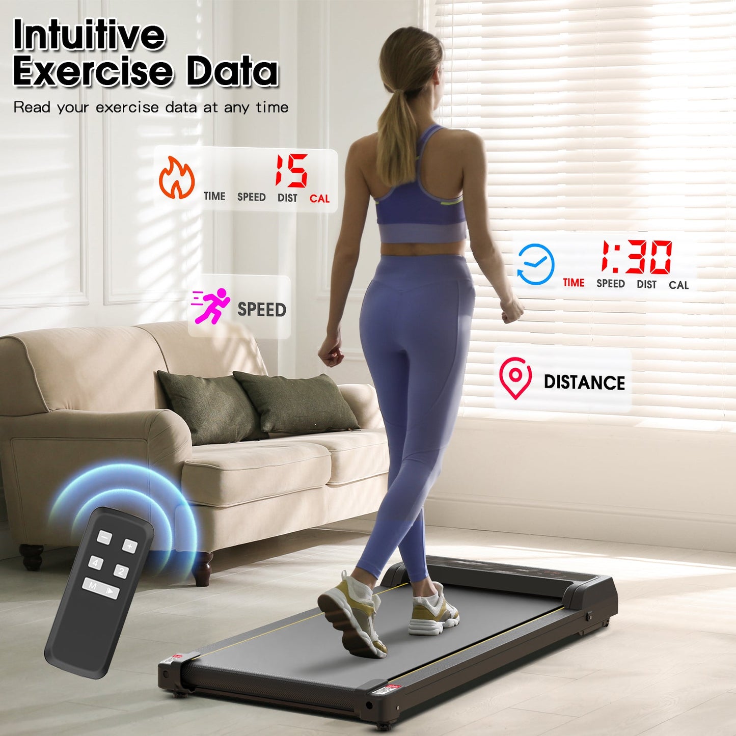 Advwin Treadmill Under Desk Walking Pad