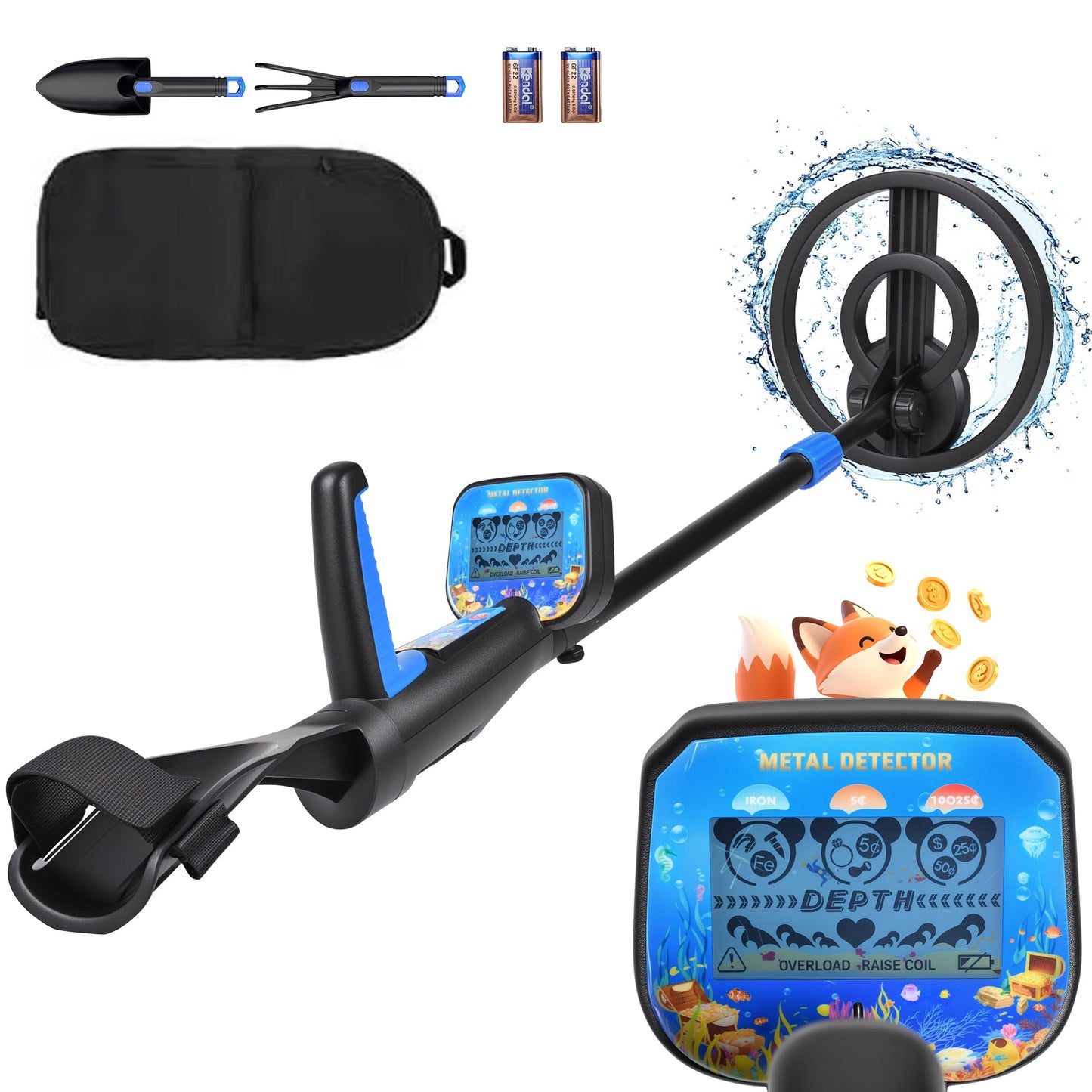 Advwin Metal Detector with 20cm Waterproof Coil