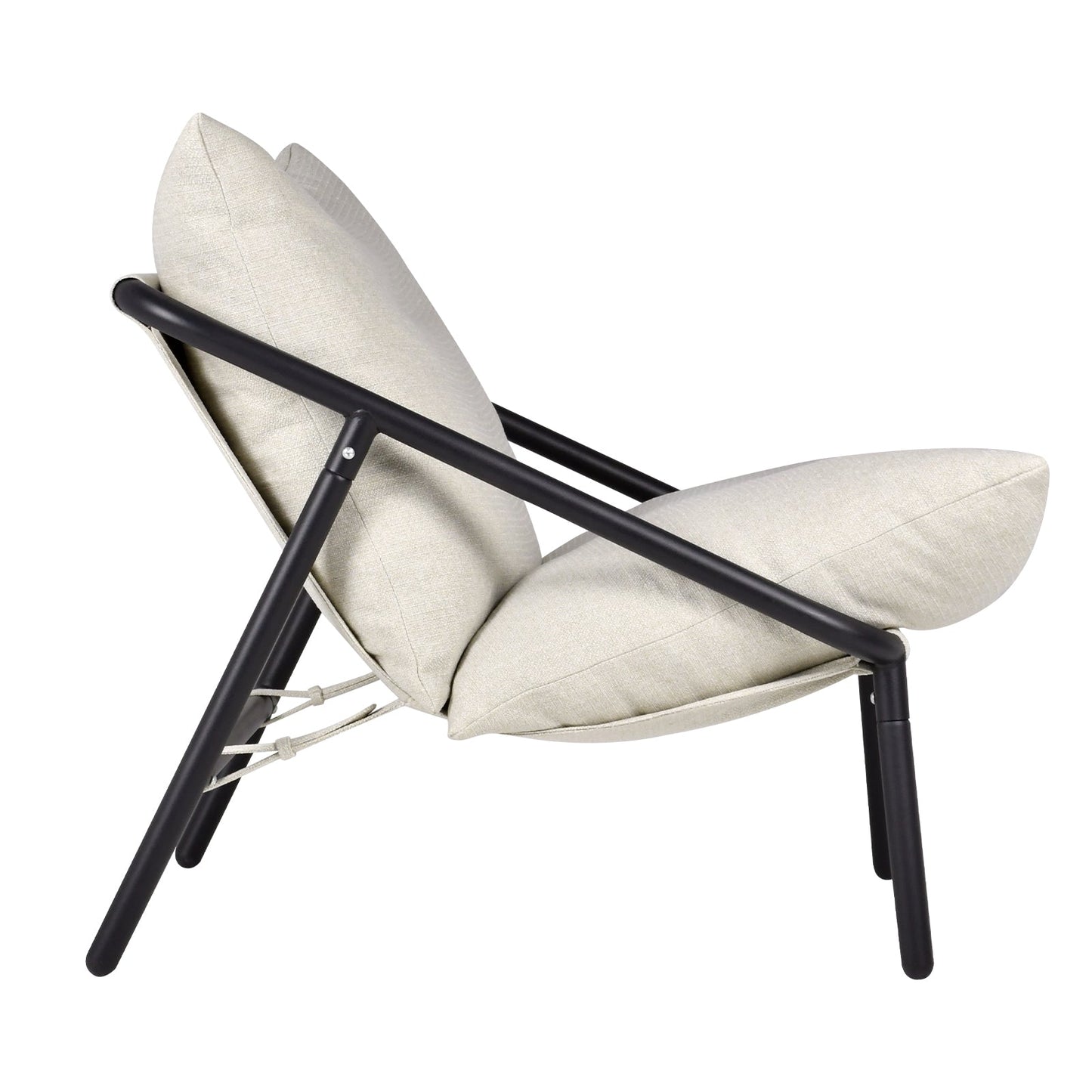 Advwin Chenille Accent Chair with Metal Frame