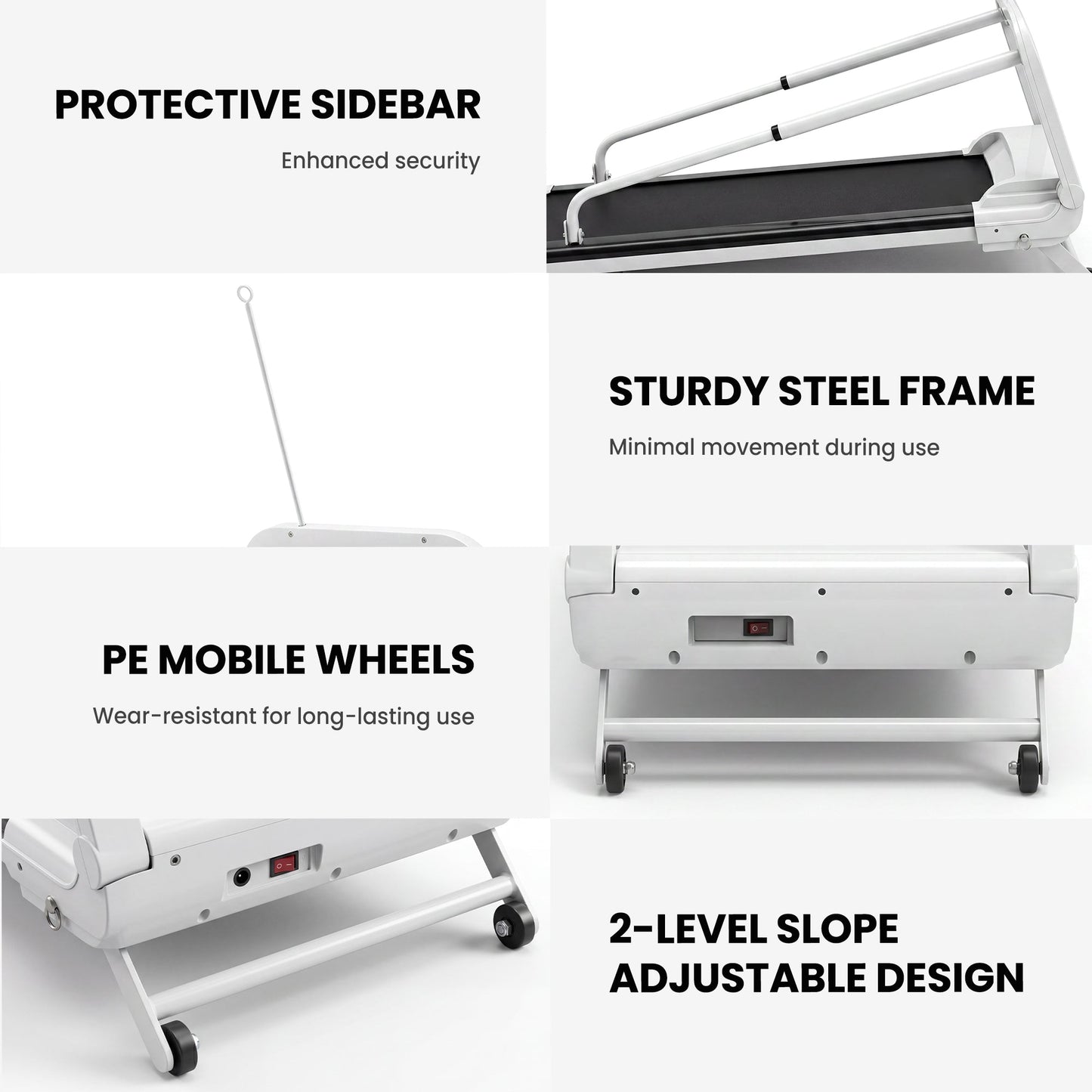 Advwin Dog Treadmill w/ Wide Belt for Small & Medium Dogs