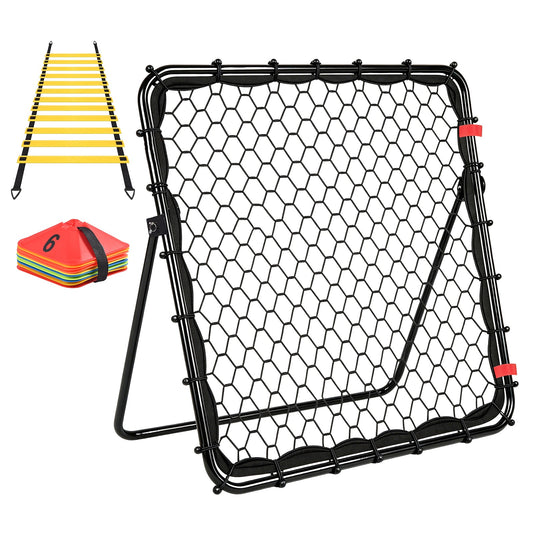 Advwin 1x1m Foldable Soccer Rebound Net
