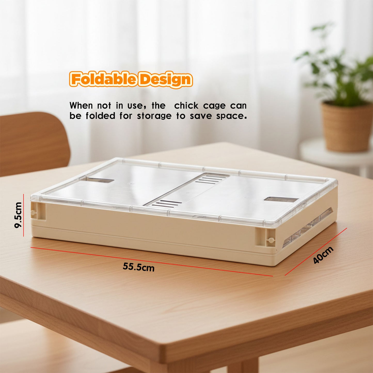 Advwin Foldable Hamster Cages with Side Door
