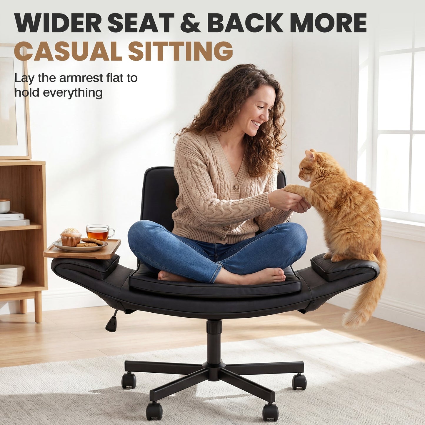 Advwin Ergonomic Swivel Office Armchair