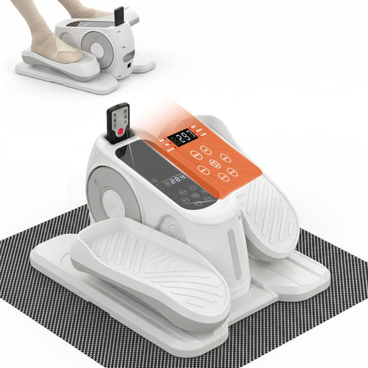 Advwin Under Desk Elliptical Machine Home Pedal Exerciser