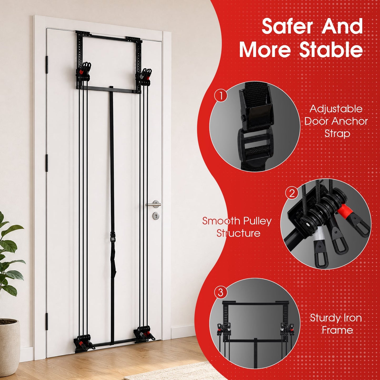 Advwin Portable Door Band Resistance Workout Equipment