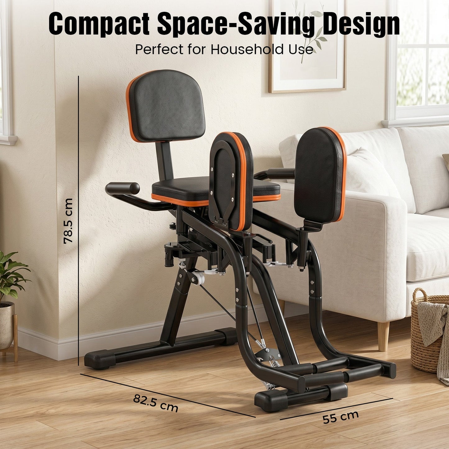 Advwin Hip Abductor Machine for Home Gym