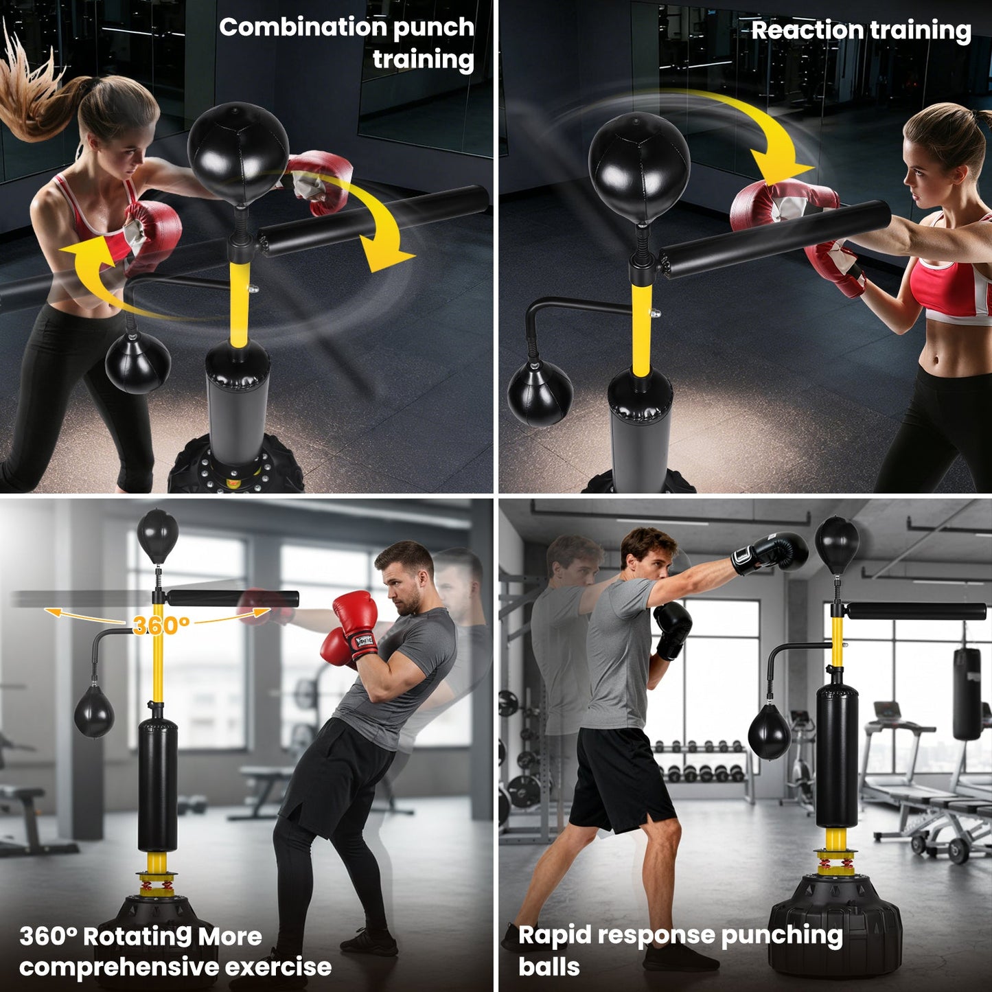Advwin Smart Boxing Speed Trainer with Needle
