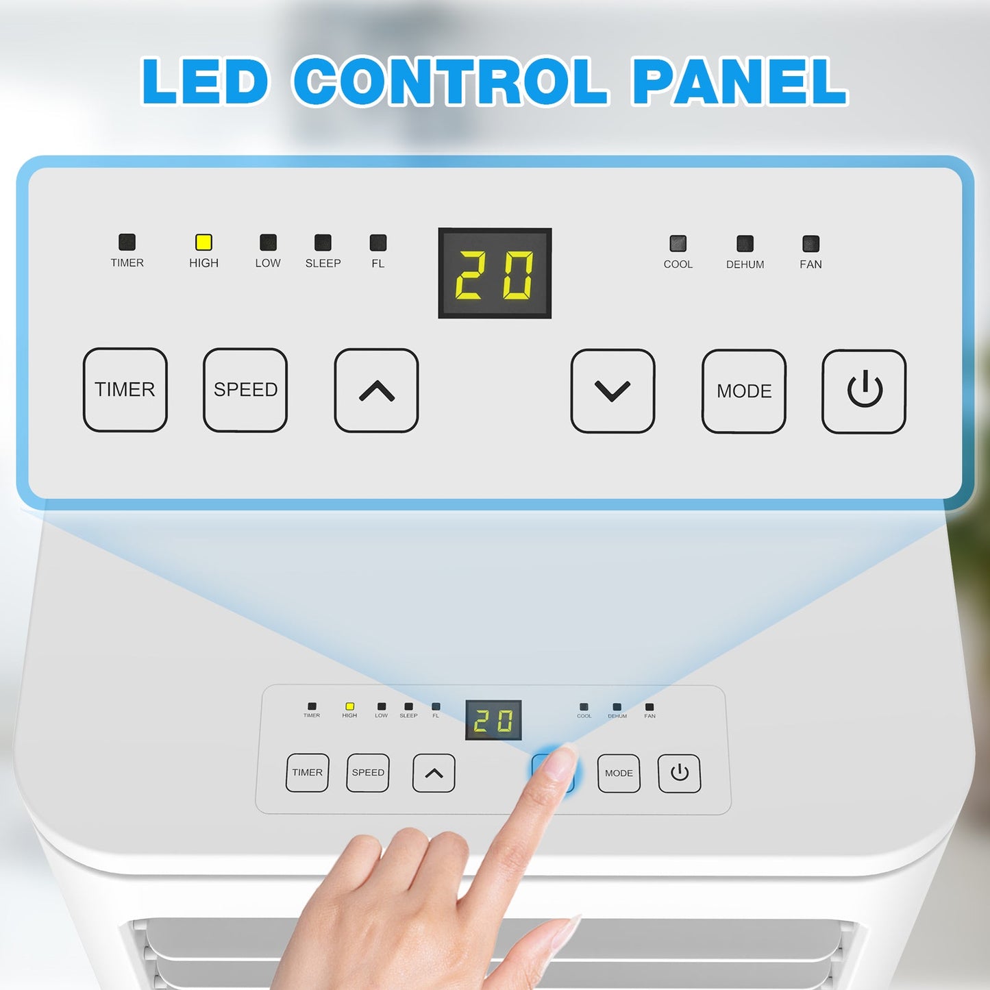 Advwin 9000BTU Portable Air Conditioner